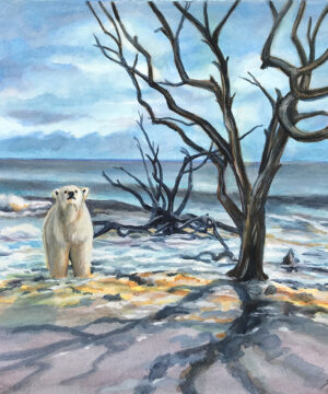 Polar Bear Watercolor