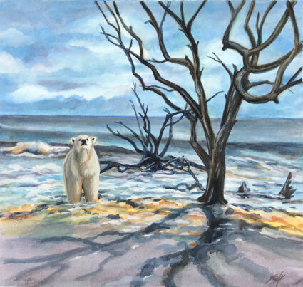 Polar Bear Watercolor