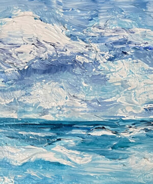 Ocean Small Oil painting