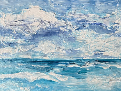 Ocean Small Oil painting